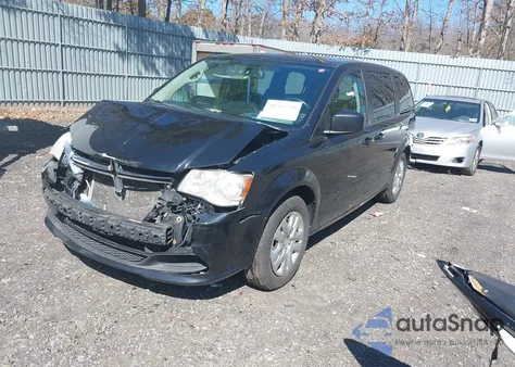 2017 Dodge Grand Caravan Se из США, поврежденный, VIN 2C4RDGBG6HR651942